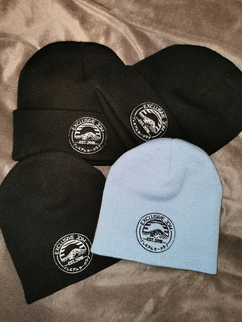 Fuji Embroidered Beanie